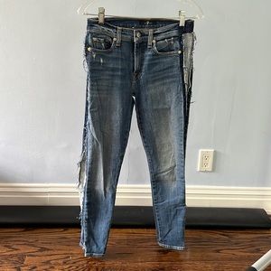 7 for all mankind jeans size 27